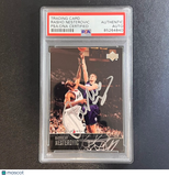 2003-04 Upper Deck #257 Radoslav Nesterovic Signed Card Auto PSA Slabbed Spurs