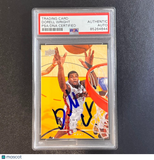 2008-09 Upper Deck #5 Dorell Wright Signed Card AUTO PSA Slabbed Heat