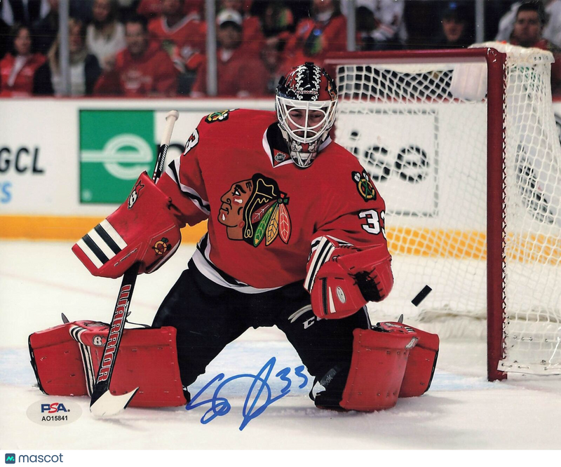 SCOTT DARLING signed 8x10 Photo PSA/DNA Chicago Blackhawks Autographed