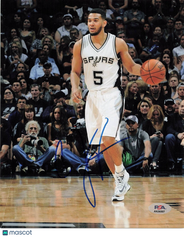 Corey Joseph signed 8x10 photo PSA/DNA San Antonio Spurs Autographed