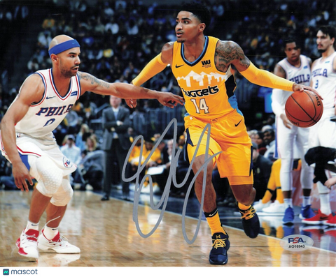 Gary Harris signed 8x10 photo PSA/DNA Denver Nuggets Autographed