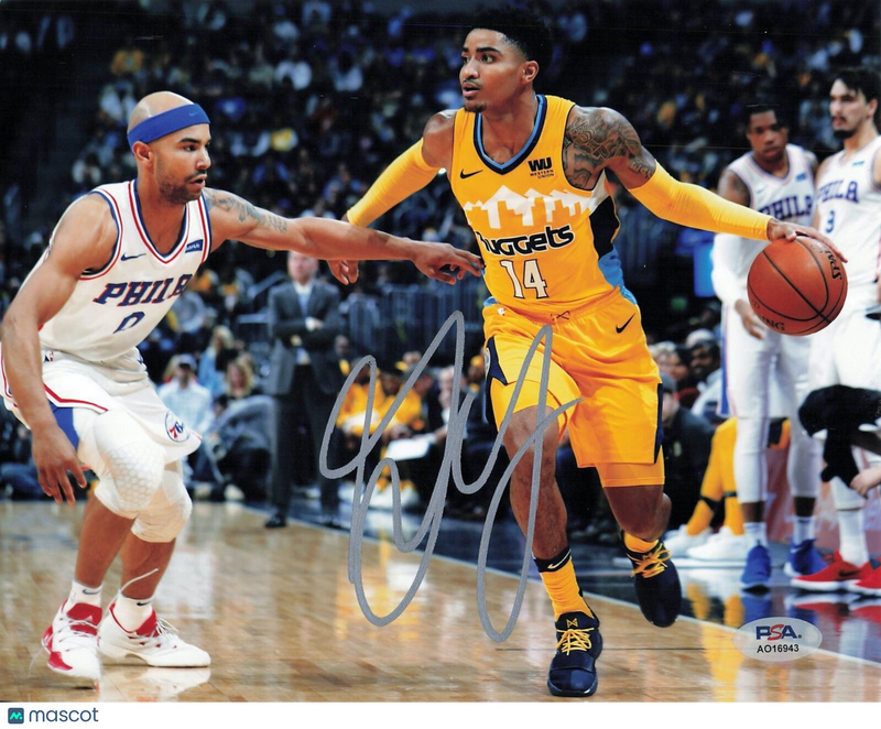 Gary Harris signed 8x10 photo PSA/DNA Denver Nuggets Autographed