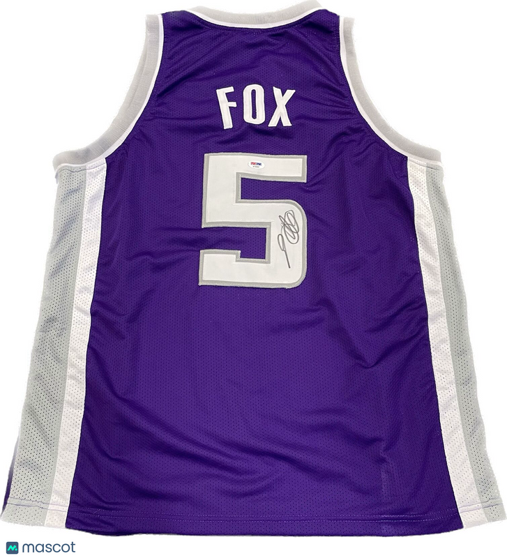 De'Aaron Fox signed jersey PSA/DNA Sacramento Kings Autographed