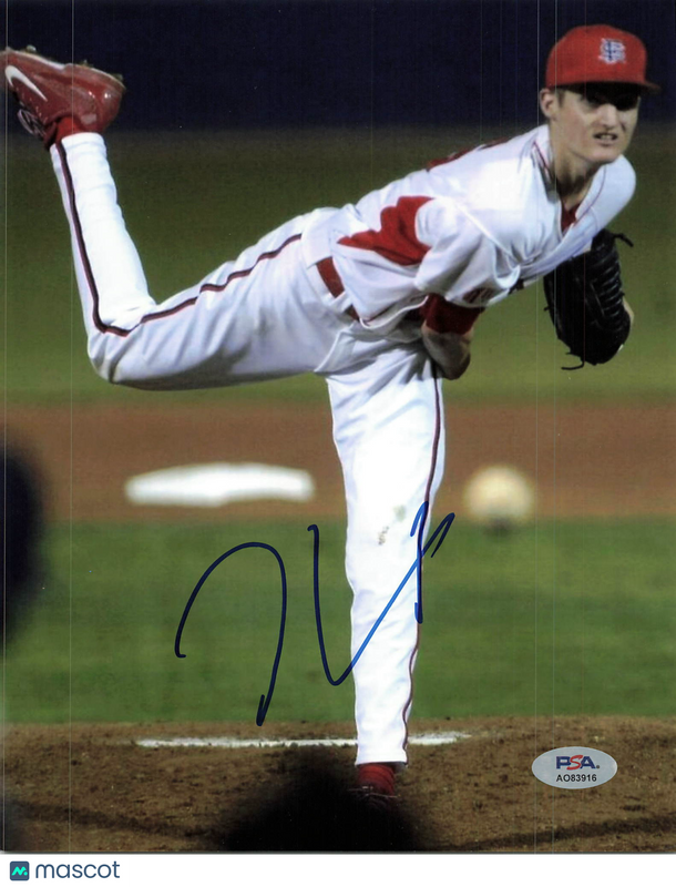 Jimmy Lambert Fresno State Bulldogs Signed 8x10 Photo PSA
