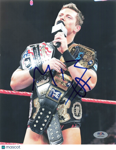 The Miz Signed Wrestling 8x10 Photo PSA Autographed