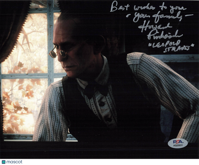 Howard Pinhasik Signed 8x10 Photo PSA Autographed