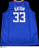 Nicolas Batum Signed Los Angeles Clippers Jersey PSA