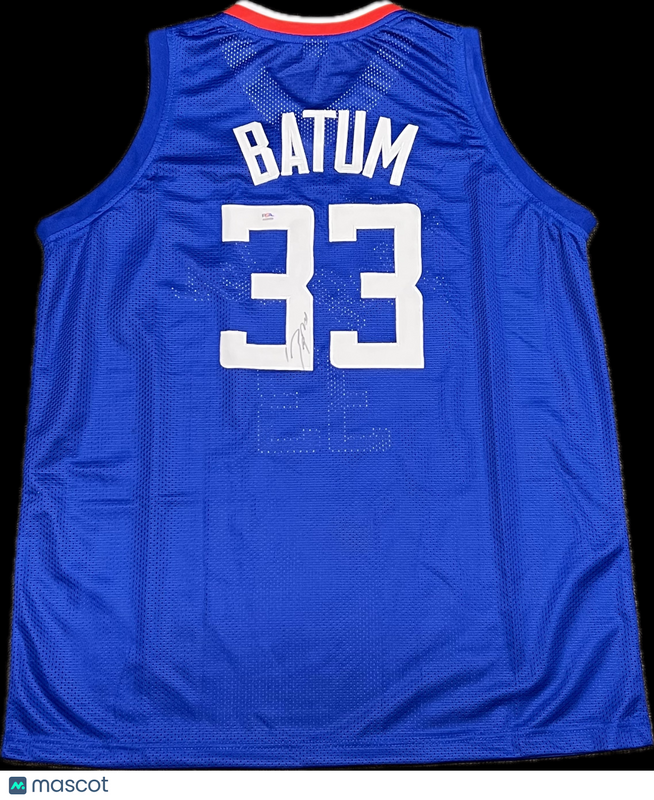 Nicolas Batum Signed Los Angeles Clippers Jersey PSA