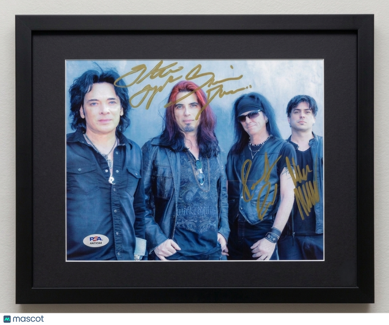Simon Daniels, Steve Lynch, Randy Rand, Marc Weiland Signed 8x10 Custom Framed Photo PSA Autographed