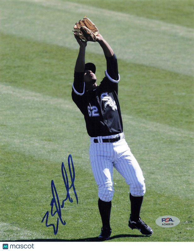 Eduardo Escobar signed 8x10 photo PSA/DNA Chicago White Sox Autographed
