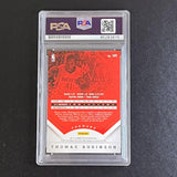 2013-14 Panini Prestige #149 Thomas Robinson Signed Card PSA Slabbed Trailblazer