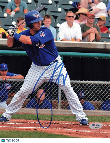 JAKE FOX signed 8x10 photo PSA/DNA Chicago Cubs Autographed