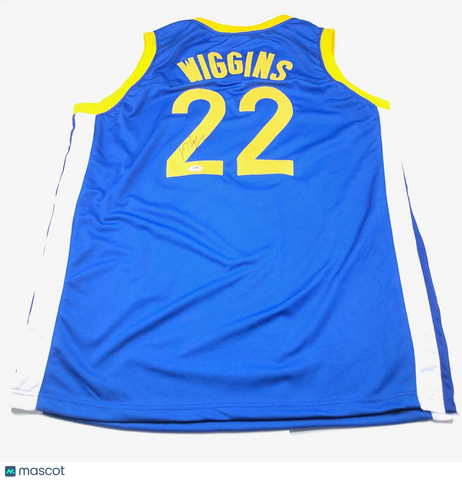Andrew Wiggins signed jersey PSA/DNA Golden State Warriors Autographed