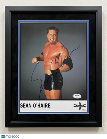 Sean O'Haire Signed Photo Framed PSA Autographed 11x14