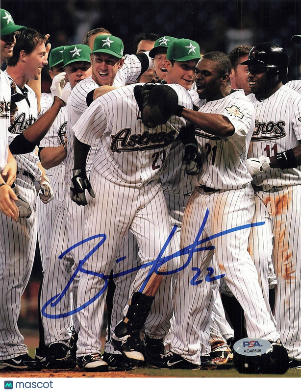 Brandon Jacobs Signed 8x10 Photo PSA Autographed