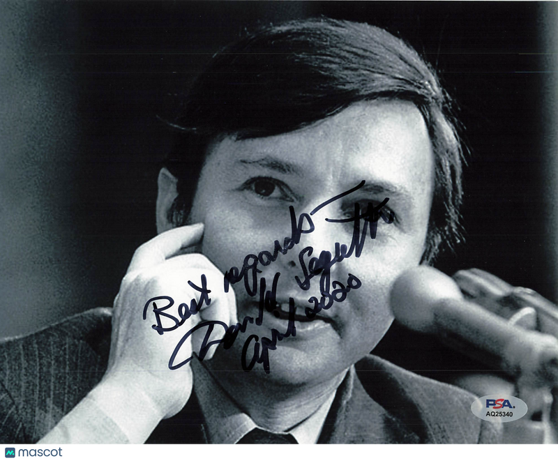 Donald Segretti Signed 8x10 Photo PSA Autographed