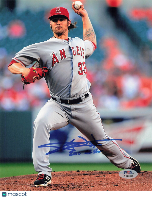 C.J. Wilson signed 8x10 photo PSA/DNA Los Angeles Angels of Anaheim Autographed