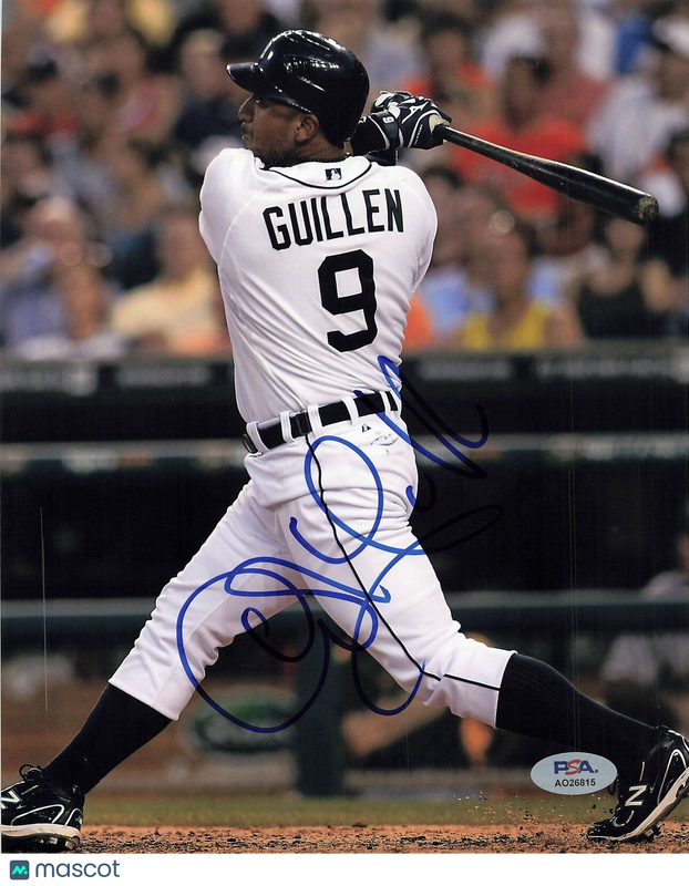 Carlos Guillen signed 8x10 photo PSA/DNA Detroit Tigers Autographed