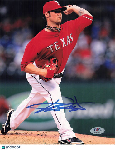 C.J. Wilson signed 8x10 photo PSA/DNA Texas Rangers Autographed