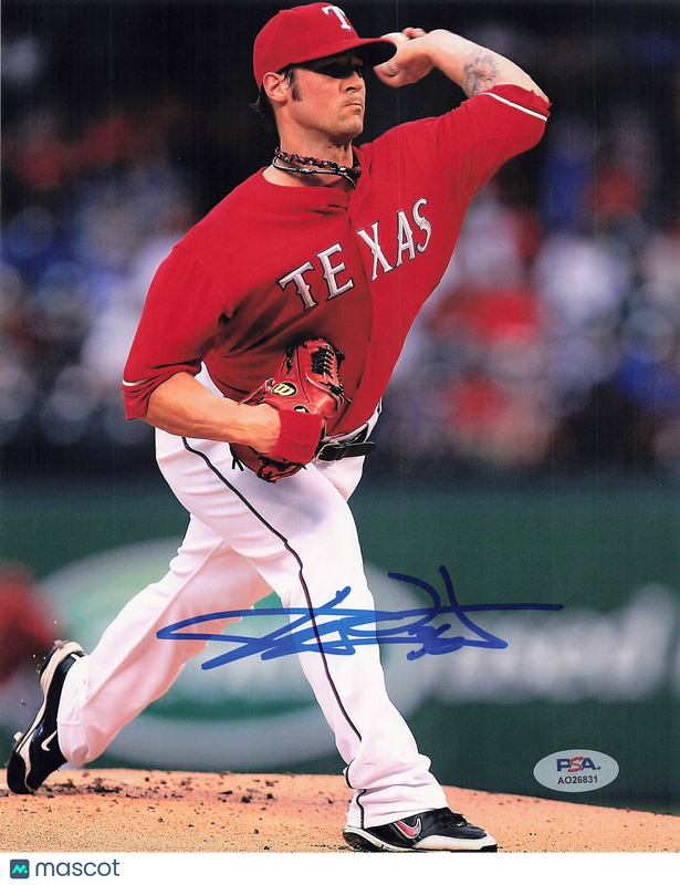 C.J. Wilson signed 8x10 photo PSA/DNA Texas Rangers Autographed