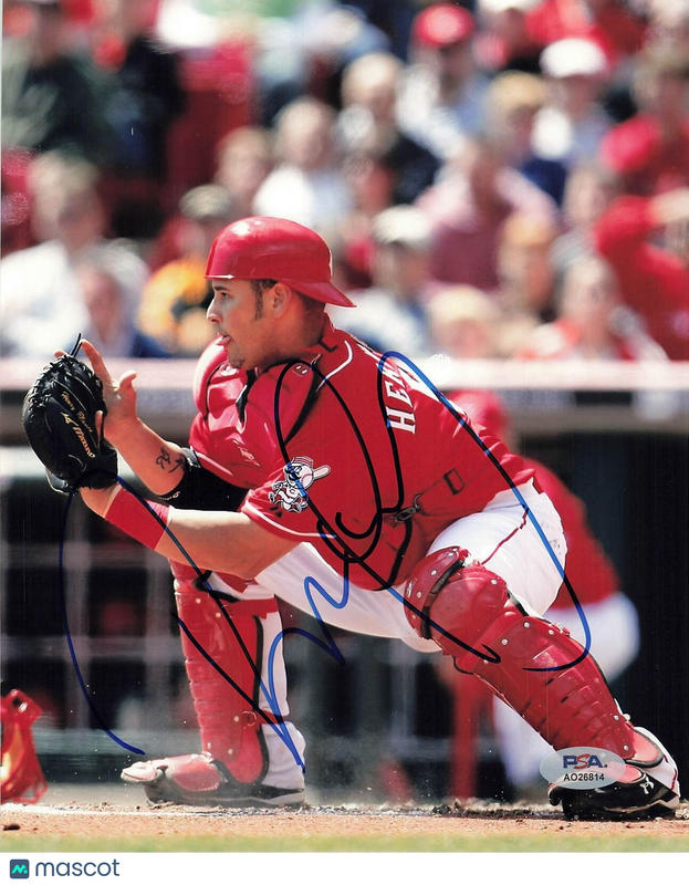 RAMON HERNANDEZ signed 8x10 photo PSA/DNA Cincinnati Reds Autographed