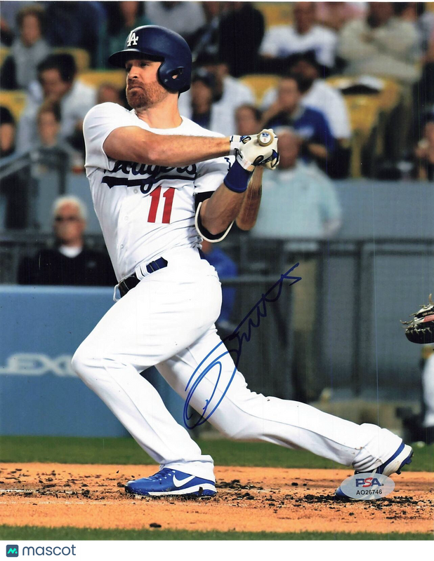 Logan Forsythe signed 8x10 photo PSA/DNA Los Angeles Dodgers Autographed