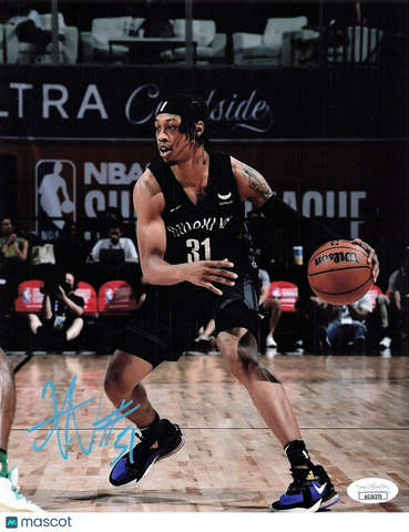 Alondes Williams signed 8x10 photo JSA Brooklyn Nets Autographed