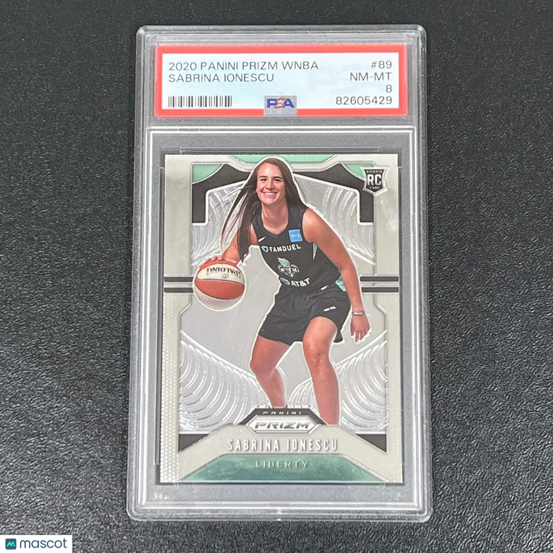 2020 Panini Prizm WNBA #89 Sabrina Ionescu Prizm PSA Gem Mint 8 RC