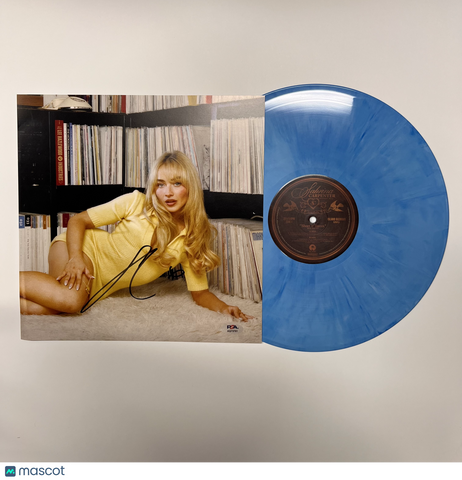 Sabrina Carpenter Signed Short n' Sweet Vinyl Insert Album PSA Authographed