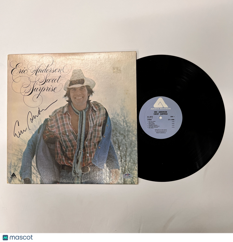 Eric Andersen Signed Sweet Surprise Vinyl Album PSA Autographed