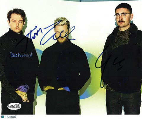 Joe Newman, Thom Sonny Green, Gus Unger-Hamilton Signed 8x10 Photo JSA Auto