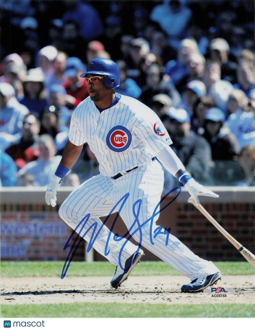 MARLON BYRD signed 8x10 photo PSA/DNA Chicago Cubs Autographed