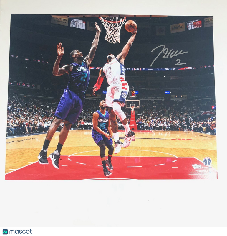 John Wall signed 16x20 photo Fanatics Washington Wizards