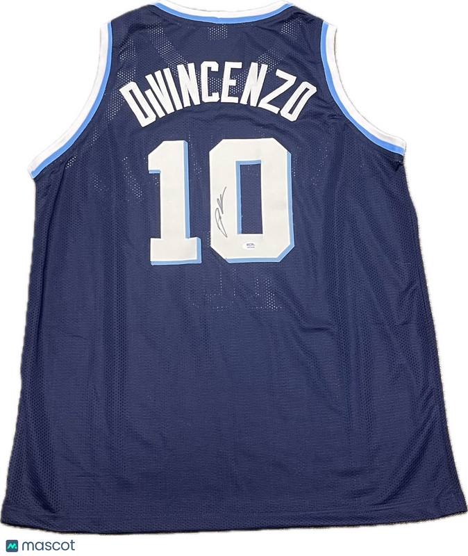 Donte Divencenzo Signed Jersey PSA Villanova Wildcats Autographed