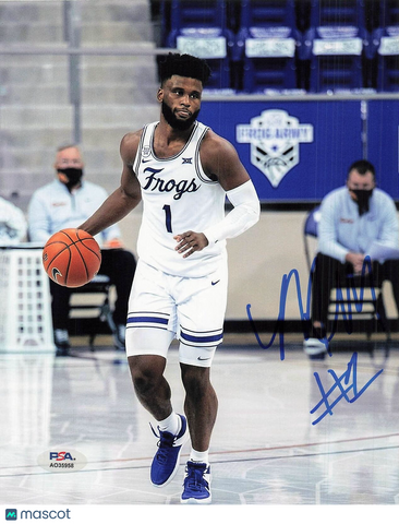 Mike Miles Jr. Signed 8x10 photo PSA/DNA TCU Horned Frogs Autographed