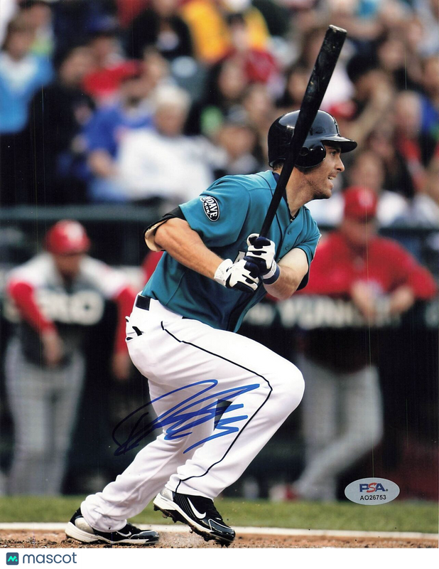 DUSTIN ACKLEY Signed 8x10 Photo PSA/DNA Autographed Baseball