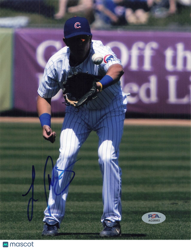 Logan Watkins signed 8x10 photo PSA/DNA Autographed Chicago Cubs