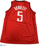 Fred VanVleet Signed Jersey PSA/DNA Houston Rockets Autographed