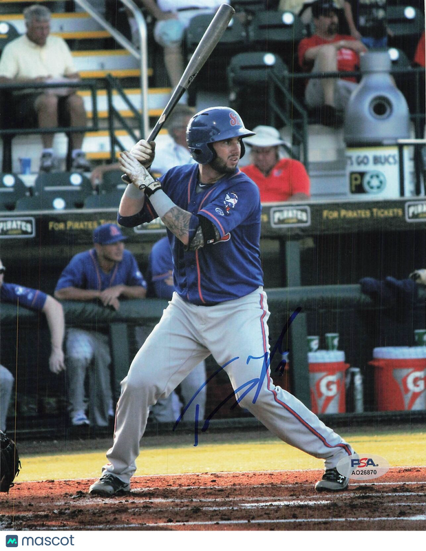 Tomas Nido signed 8x10 photo PSA/DNA New York Mets Autographed