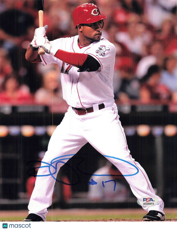 Dave Sappelt signed 8x10 photo PSA/DNA Cincinnati Reds Autographed