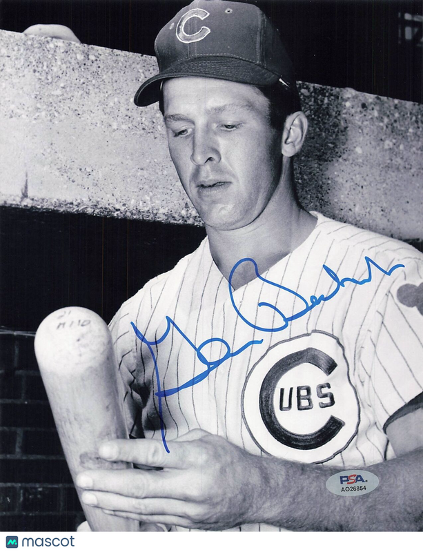 Glenn Beckert signed 8x10 photo PSA/DNA Chicago Cubs Autographed