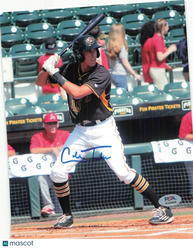 Cole Tucker signed 8x10 photo PSA/DNA Pittsburgh Pirates Autographed