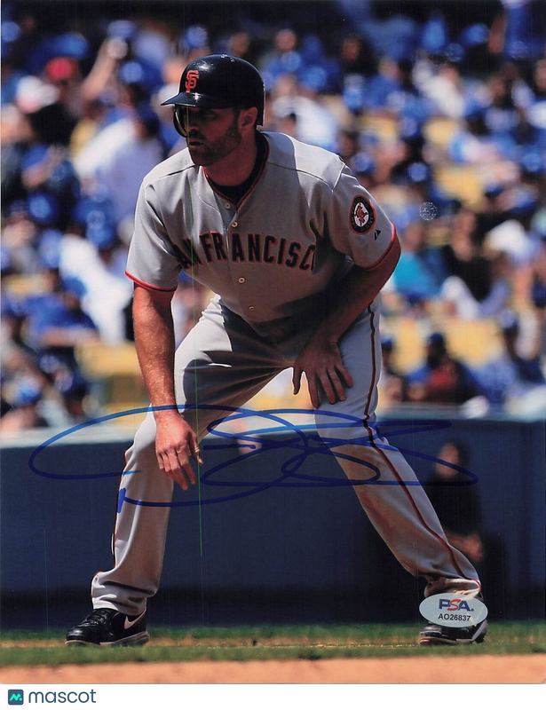 Nate Schierholtz signed 8x10 photo PSA/DNA San Francisco Giants Autographed