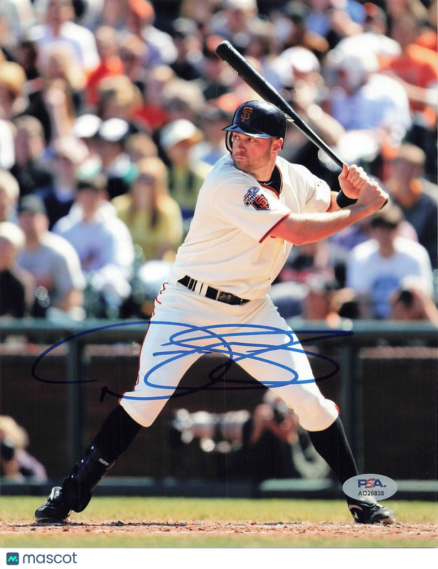 Nate Schierholtz signed 8x10 photo PSA/DNA San Francisco Giants Autographed