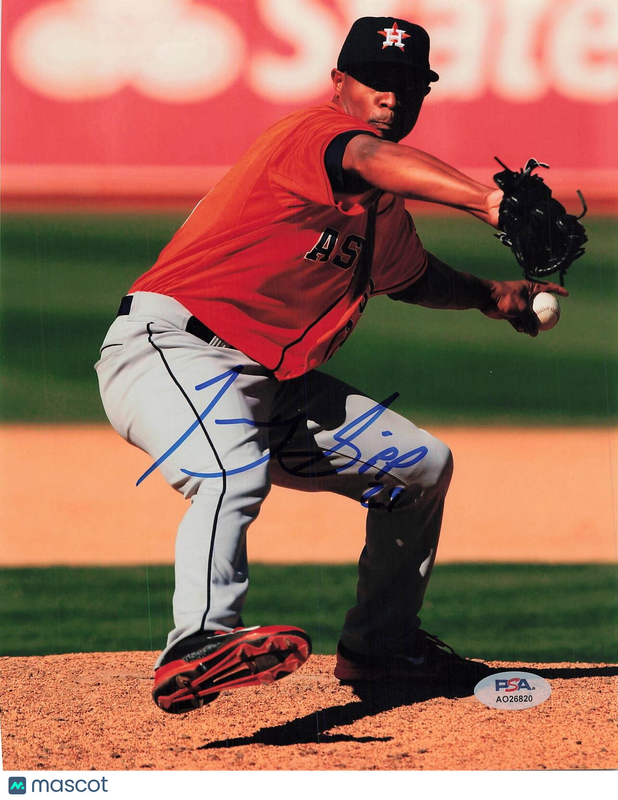 Tony Sipp signed 8x10 photo PSA/DNA Houston Astros Autographed