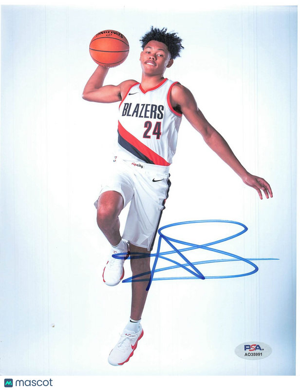 Anfernee Simons signed 8x10 photo PSA/DNA Trailblazers Autographed