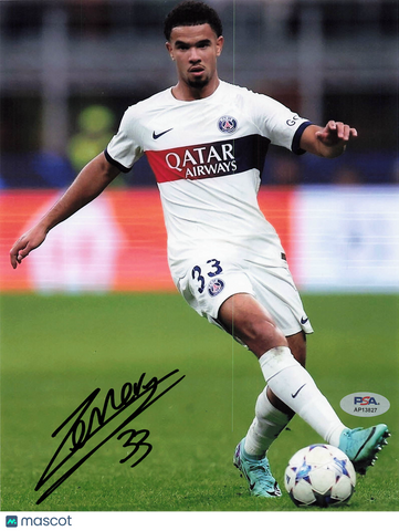 Warren Zaïre-Emery signed 8x10 Photo PSA Autographed PSG