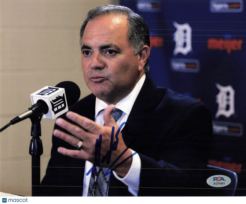 Al Avila Detroit Tigers Signed 8x10 Photo PSA