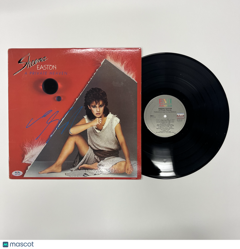 Sheena Easton Signed A Private Heaven Vinyl Album PSA Autographed