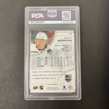 Mikey Anderson 2023-24 Upper Deck SP Authentic#95 Signed Card PSA Autographed